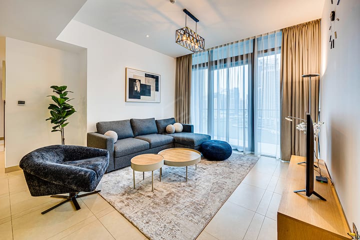 Panoramic Canal Views From Brand New 3bd Apartment - Dubái