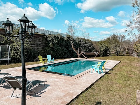 House with heated pool