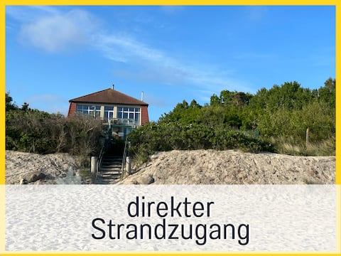 3 room apartment right on the beach