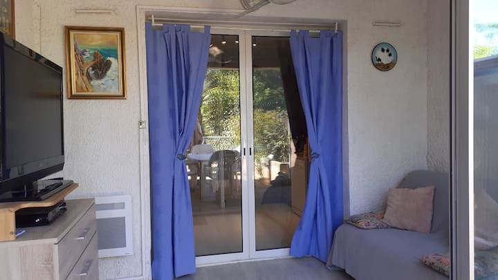 Studio Rez-de-jardin 4 Pers 8 Mn De La Plage - Saint-Cyr-sur-Mer