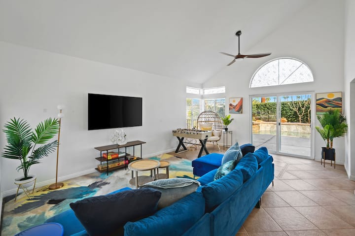 Private Home In Indio | Firepit | Spa | Bbq | Pool - Indio, CA