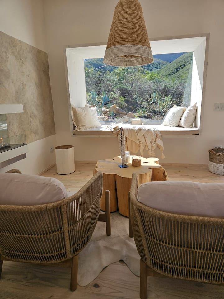 Berg-chalet Mit Hot-tub, Hammock - South Africa