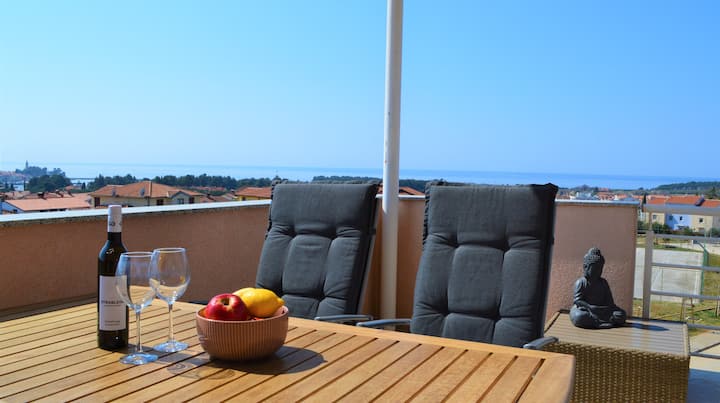 Schöne Wohnung Mit Meerblick - Novigrad