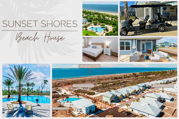 Steps2Pool/Mins2Beach/GolfCart/FirePit/Beach Equip
