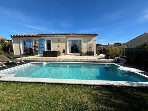 Villa des Lauriers piscine