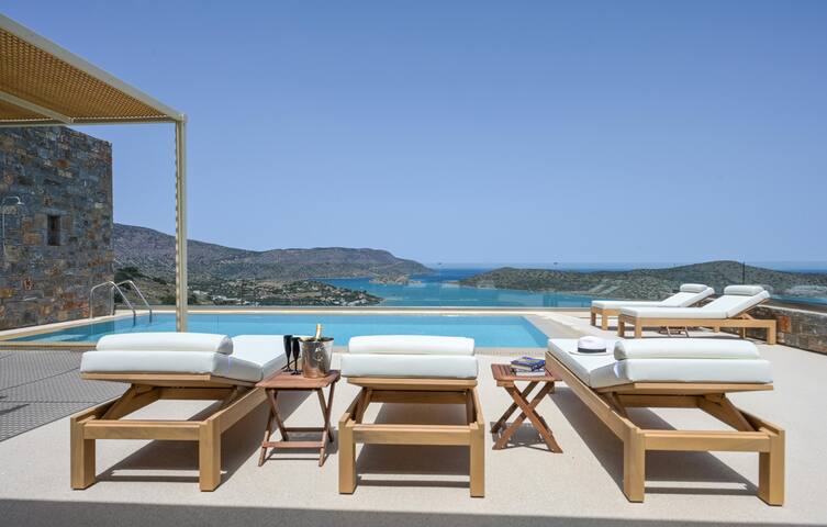 Scenic Views of Sea & Spinalonga, pool and gym! gallery image 2