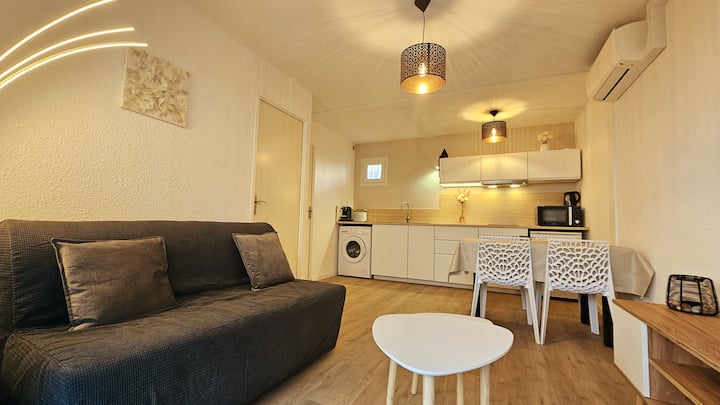 3 éToiles ! Charmant T2 Proche Mer Clim & Piscine! - Frontignan
