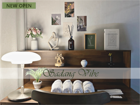 [Sadang Vibe] New Open/1 minute walk from Sadang Station/2 rooms for 6 people/Netflix/Tidy/Sensibility/