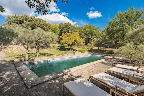 Authentic provencal villa with swimming pool