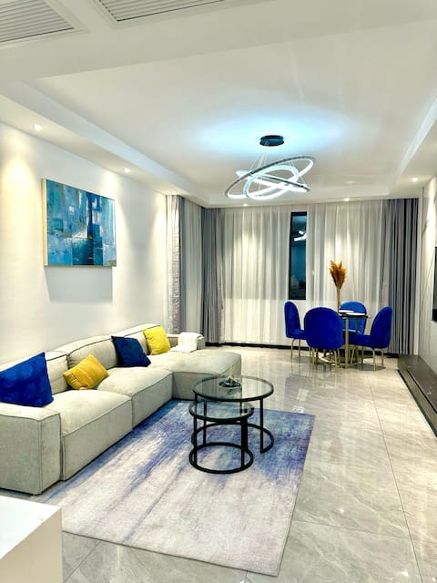 Blue Luxury- Appartement 1 chambre Gombe