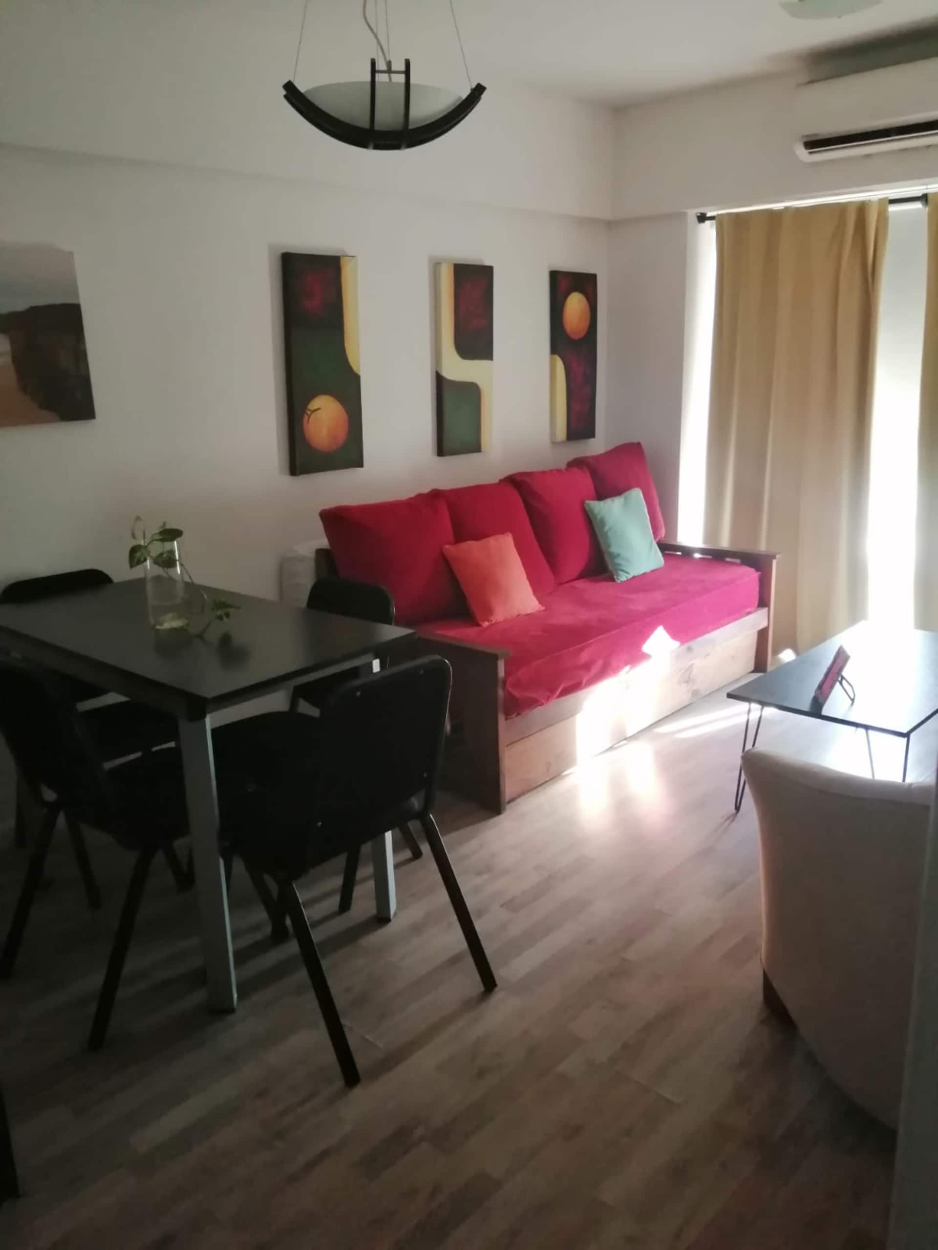 Apartamento de 1 quarto em Chacarita