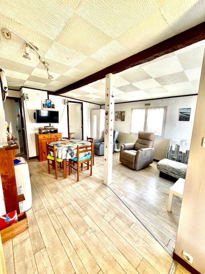 Chalet 4 Pers - Camping 5* - Piscine / Accès Plage - Bretignolles-sur-Mer