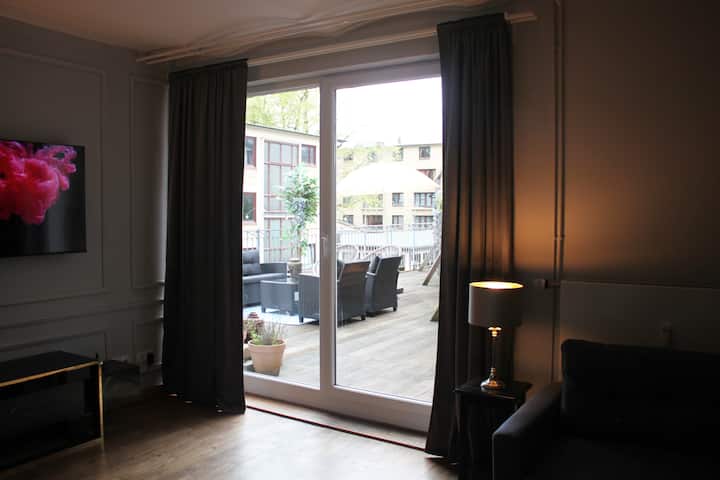 R B Apartment Hamburg Family | Dachterrasse - 漢堡