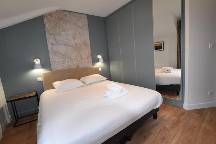 Chambre 1, 1 lit 160*200 cm