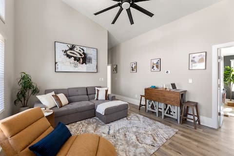 Popular Airbnb listing: NEW! Custom Private Home - 5 mins from Uptown! in Enderly Park