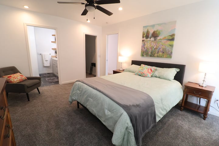 Suite principal con vestidor