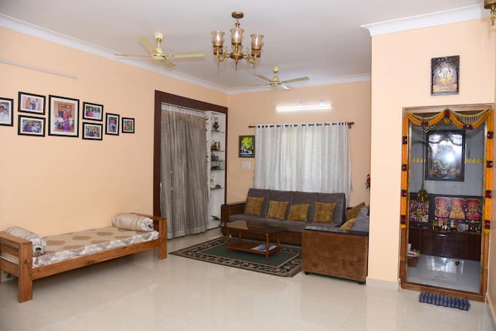 A/c 3 Bhk Independent Home Mysore (Ground Floor) - Mysore
