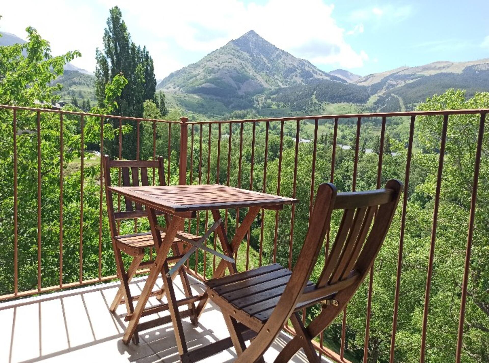 Views of the Benasque Valley and Cerler Ski slopes