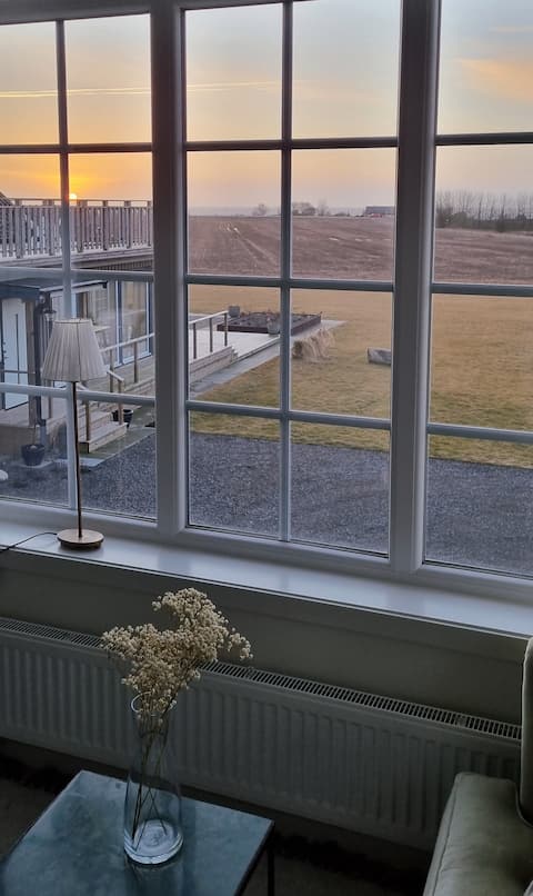Popular Airbnb listing: Magical view in a nice apartment in Halland in Varberg