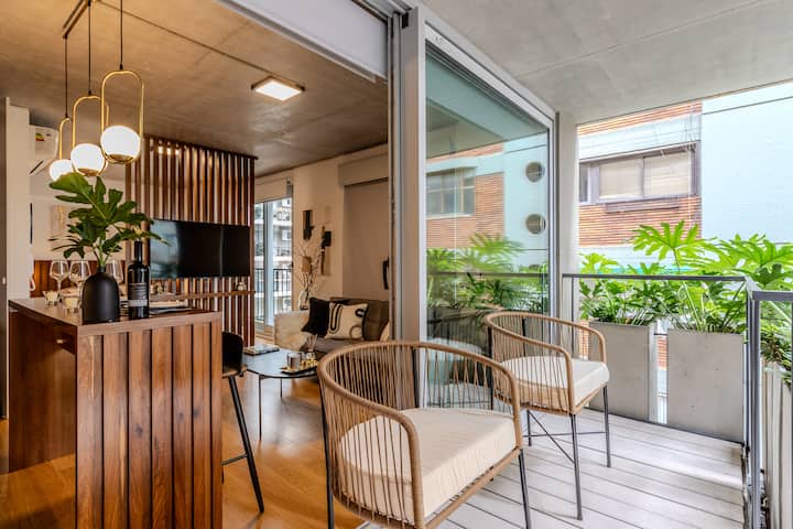 GF I . Luxury studio in Recoleta w/amenities
