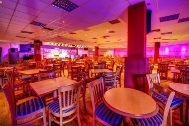 Entertainment and restaurant at Newquay Bay Resort.