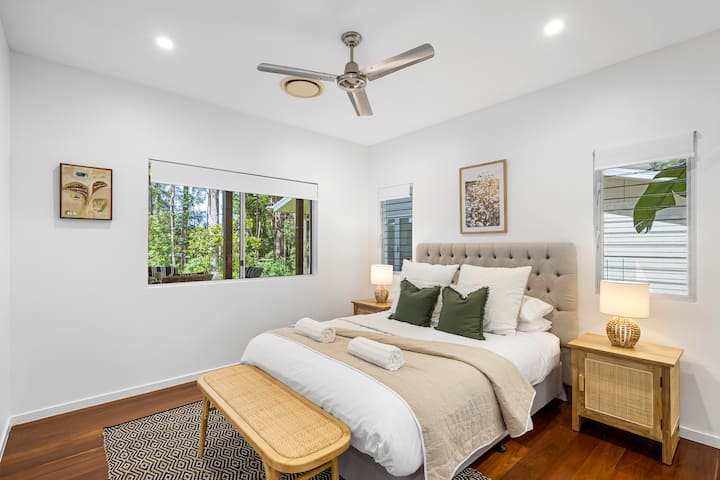 Toutes les chambres ont une vue magnifique sur l'extérieur, elles sont tellement relaxantes...