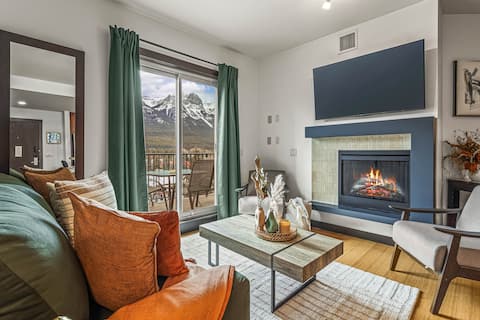Successful Airbnb property: Cozy 2BR Gem w/ Hot Tub & Spectacular Mtn Views in Canmore