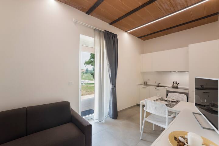 მისაღები ოთახი სამზარეულო