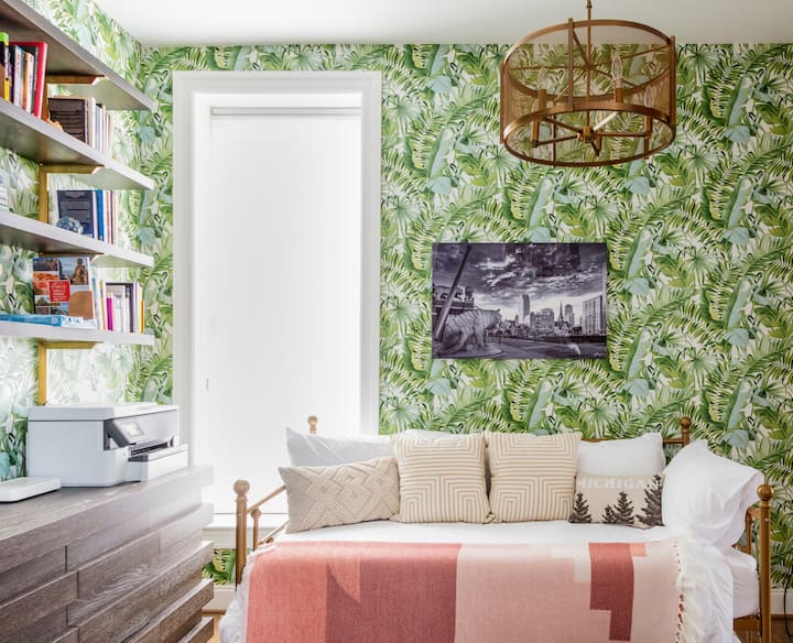 Bedroom #3 

Embrace the snug charm of our bedroom with a cozy trundle bed, offering warmth and versatility. Whether solo or with a companion, experience the perfect blend of comfort and convenience.