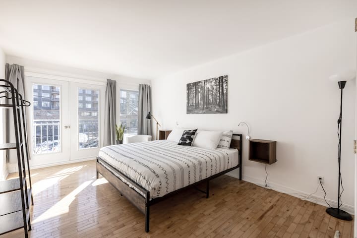 Le Relax, 2 lits King, Parking, Climatisation