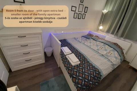 family apartman has 2 small rooms