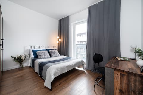 Manufaktura Apart with Parking and Two Bathrooms