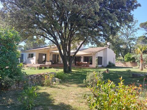 Large villa surrounded by nature