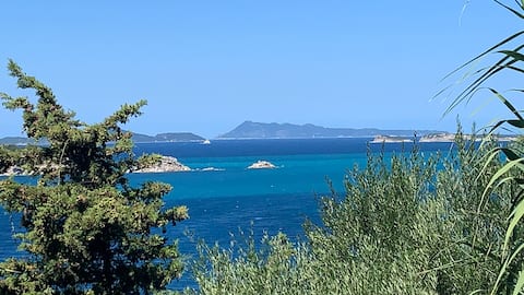 Exclusive Seafront Villa near Double Bay/Afionas