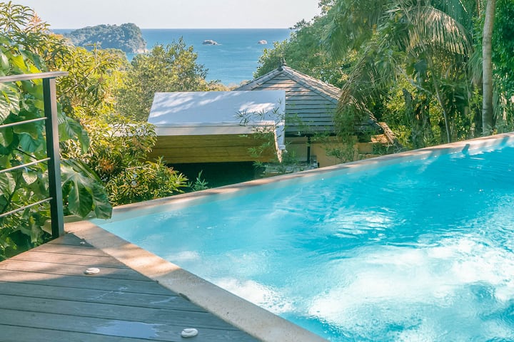 Ocean And Island View 4 Bed Pool - Manuel Antonio