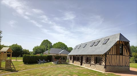 The Bohemian farmhouse near Honfleur, Deauville