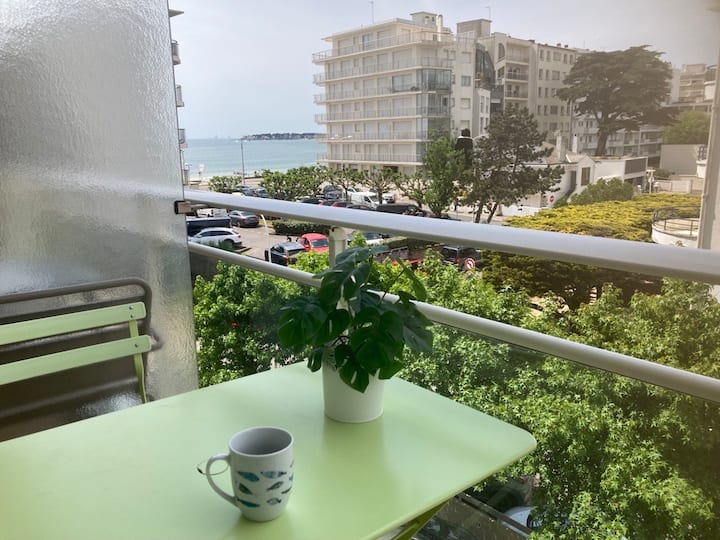 Studio Terrasse Vue Mer - La Baule-Escoublac