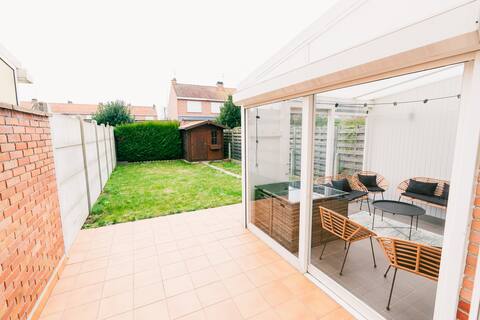 Cosy house for 10 people near Lille and stadium