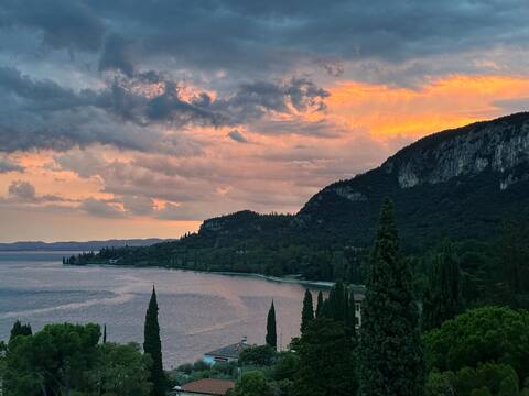 Garda Studio with Pool & Lake- Panoramas-Teracce