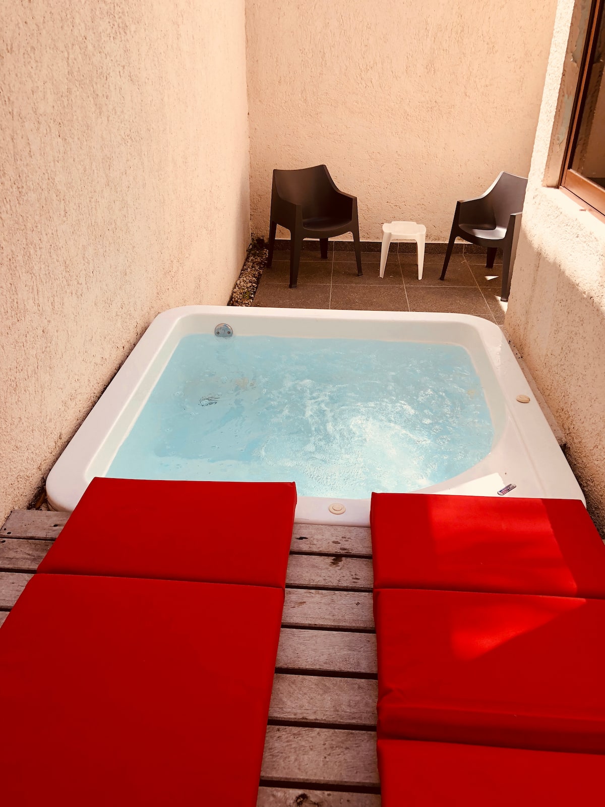 Private jacuzzi with garden at Villa La Ceiba, Playa del Carmen