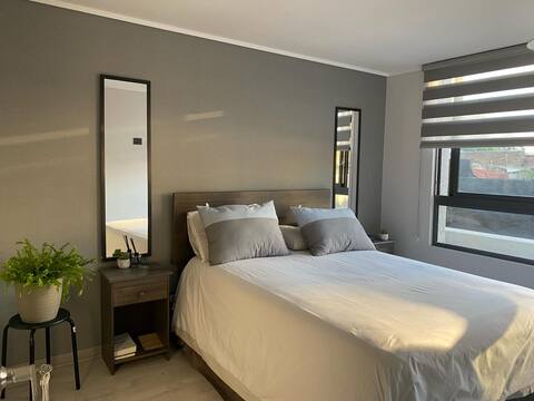 New modern equipped property with parking