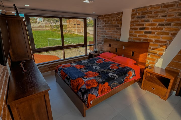 Chambre principale cabane 1