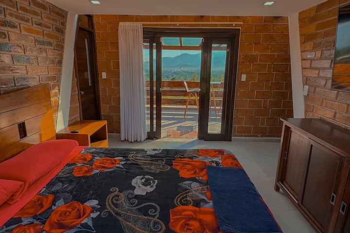 Chambre principale cabane 1