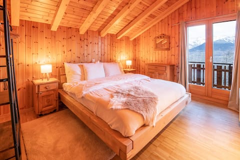 Grand Chalet Veysonnaz w/Spa, sleeps 8