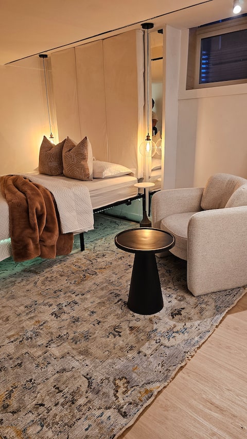 Top performing Airbnb: Luxurious Private Studio Portion (Basement) in Meadowvale Village