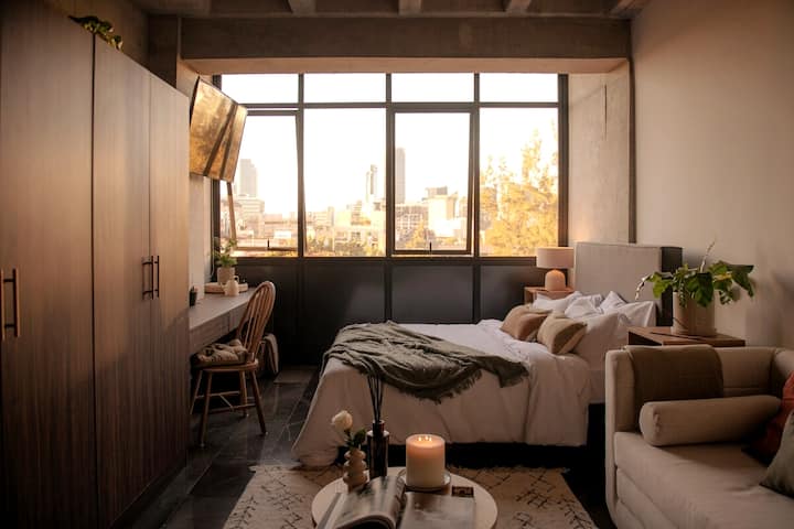 Increíble Loft totalmente equipado con vistas espectaculares a la Col Roma