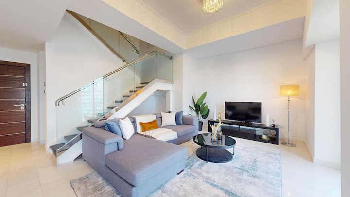 Cayan Tower - Smart One Bedroom Loft On High Floor - Dubai