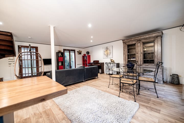 Maison et jardin Pessac – 12 pers