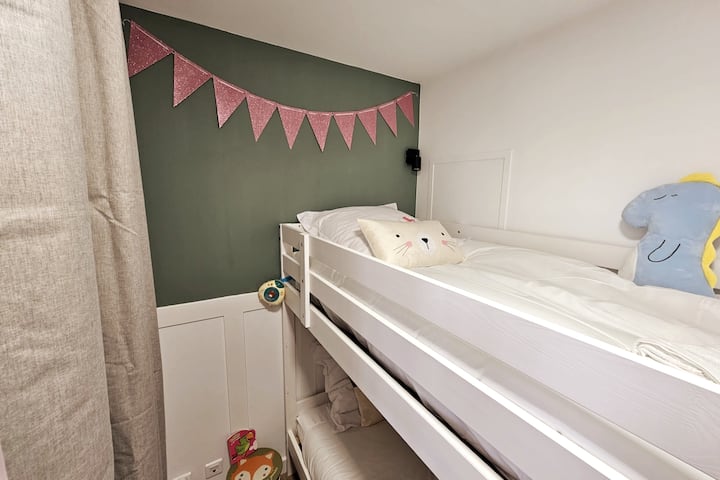 Detská izba s poschodovou posteľou
