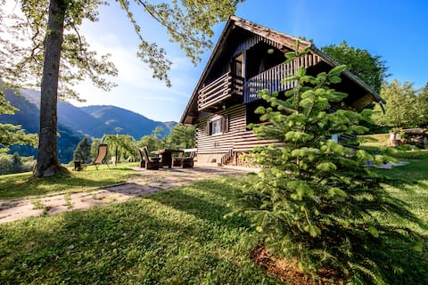 Tranquil hillside cottage
